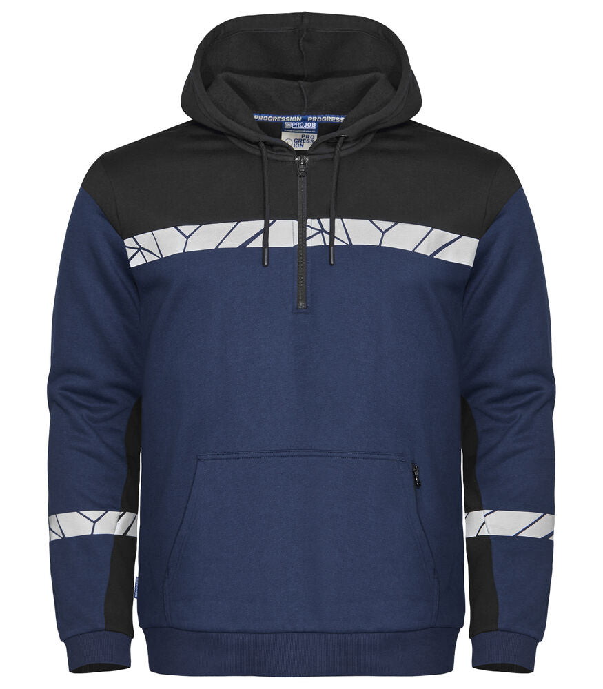 7104 HÆTTETRØJE 1/2 ZIP 7104 HÆTTETRØJE 1/2 ZIP 9910-VIZ