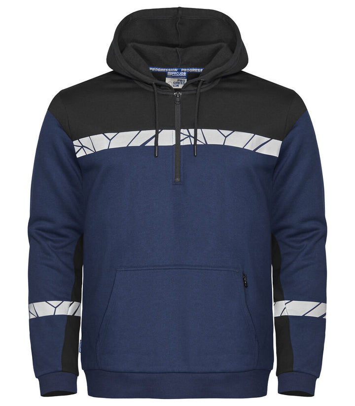 7104 HÆTTETRØJE 1/2 ZIP 7104 HÆTTETRØJE 1/2 ZIP 9910-VIZ