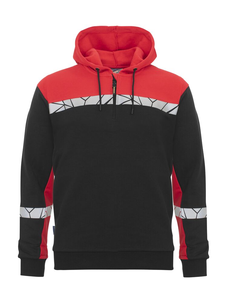 7104 HÆTTETRØJE 1/2 ZIP 7104 HÆTTETRØJE 1/2 ZIP 9910-VIZ
