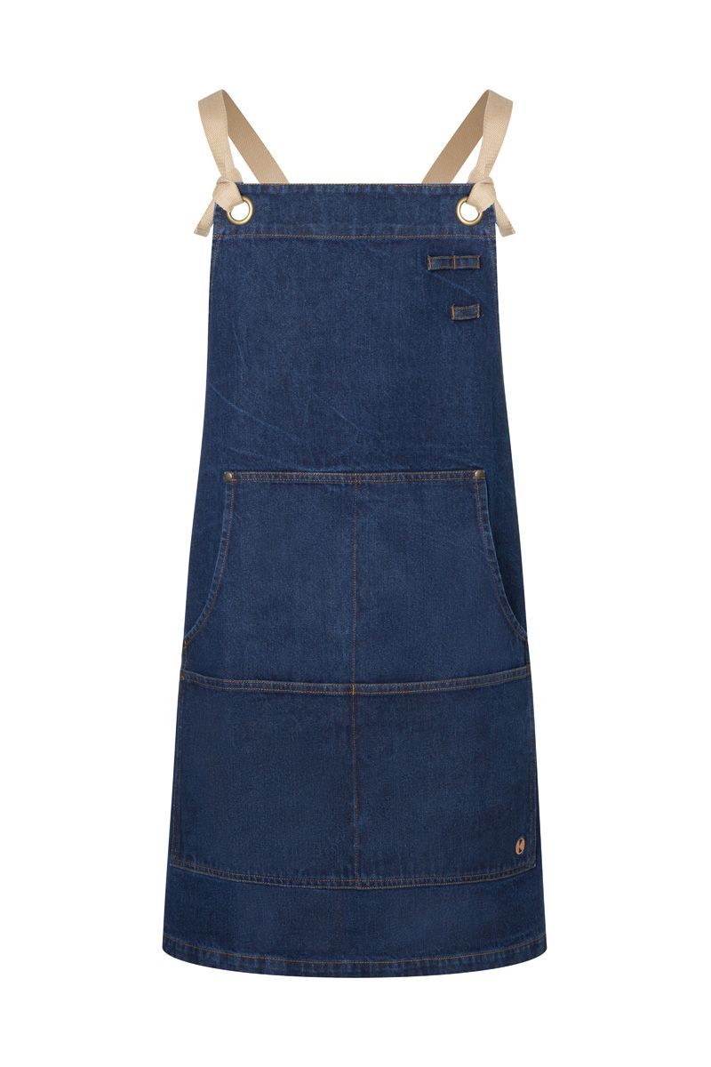 Karlowsky LS 41 Bib apron deni