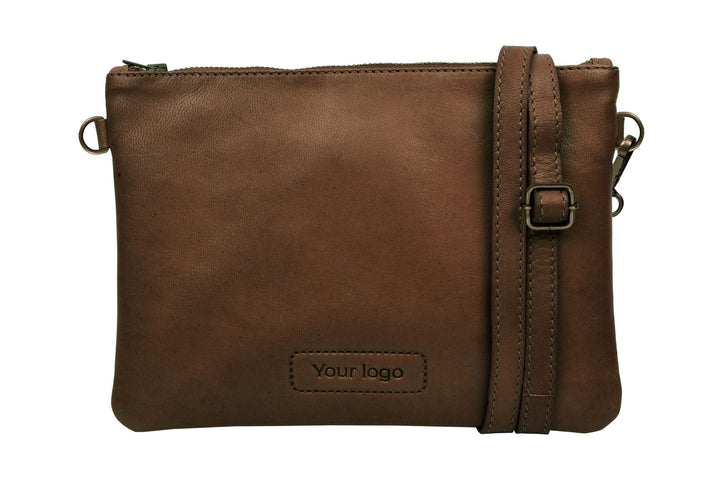 Crossbody C-1317-AA - Dark brown