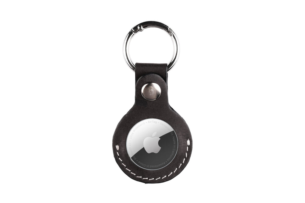 Airtag nøglering C-2284 Push ring - Black