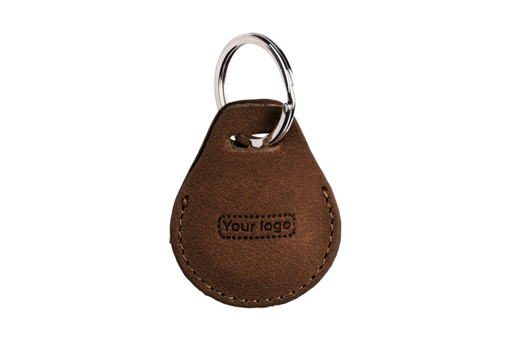 Airtag nøglering C-2290 - Dark brown