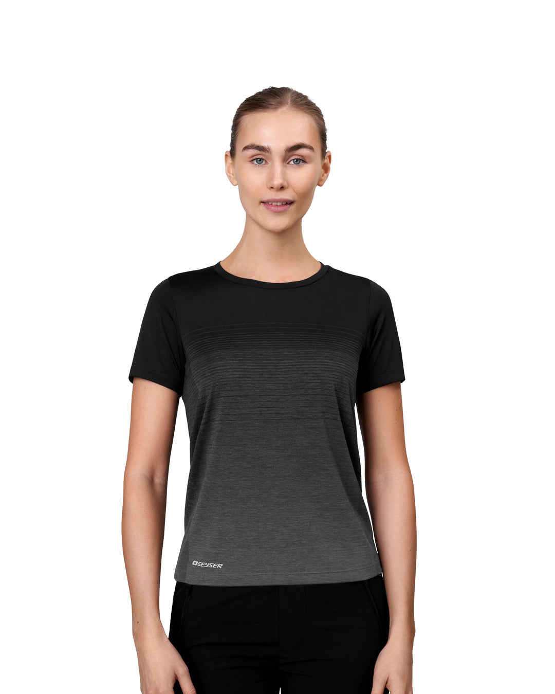 GEYSER striped T-shirt | seamless | dame