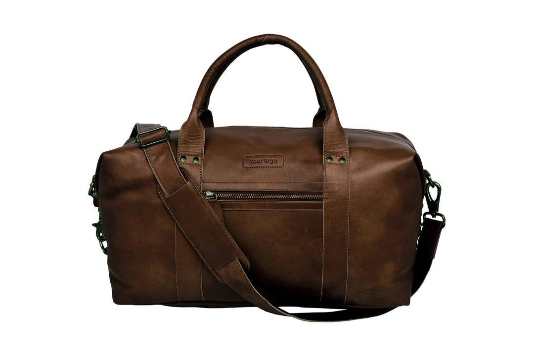 Weekend taske HB-1314 - Dark brown