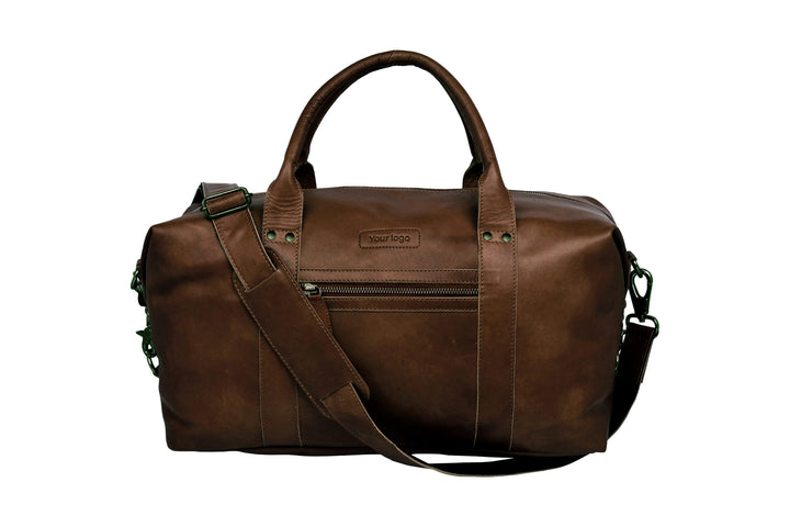 Weekend taske HB-1314 - Dark brown