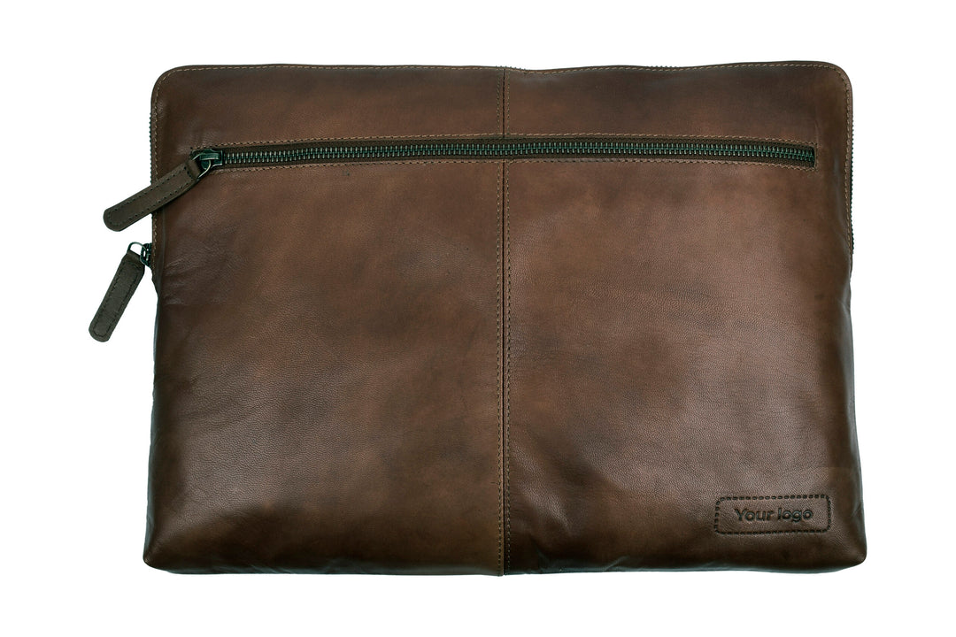 PC Sleeve HB-1367-PZ 13-14" - Dark brown