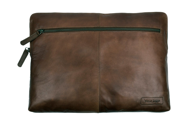 PC Sleeve HB-1367-PZ 13-14" - Dark brown