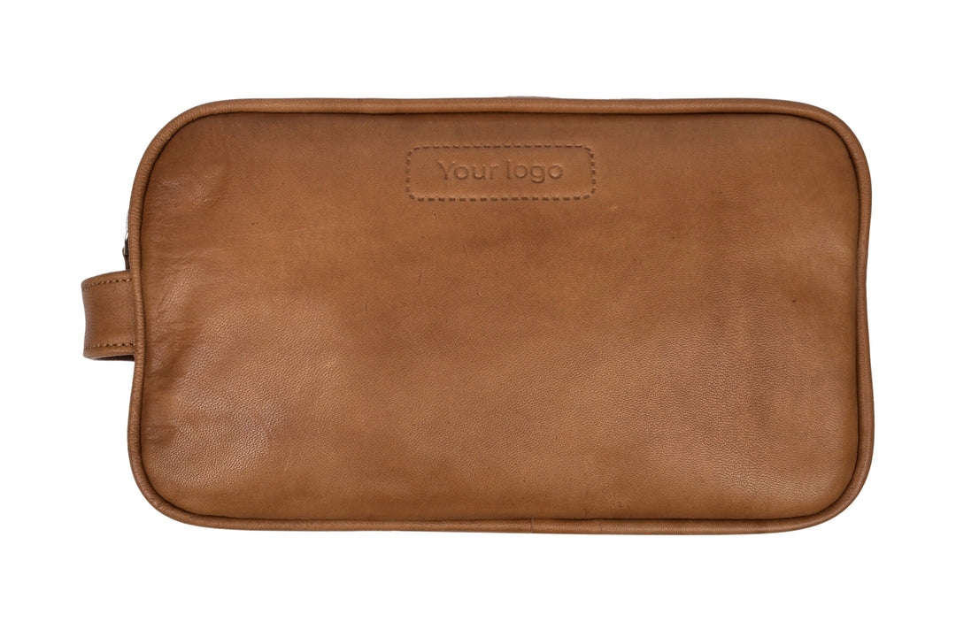 Toilettaske HB-1616 - Cognac
