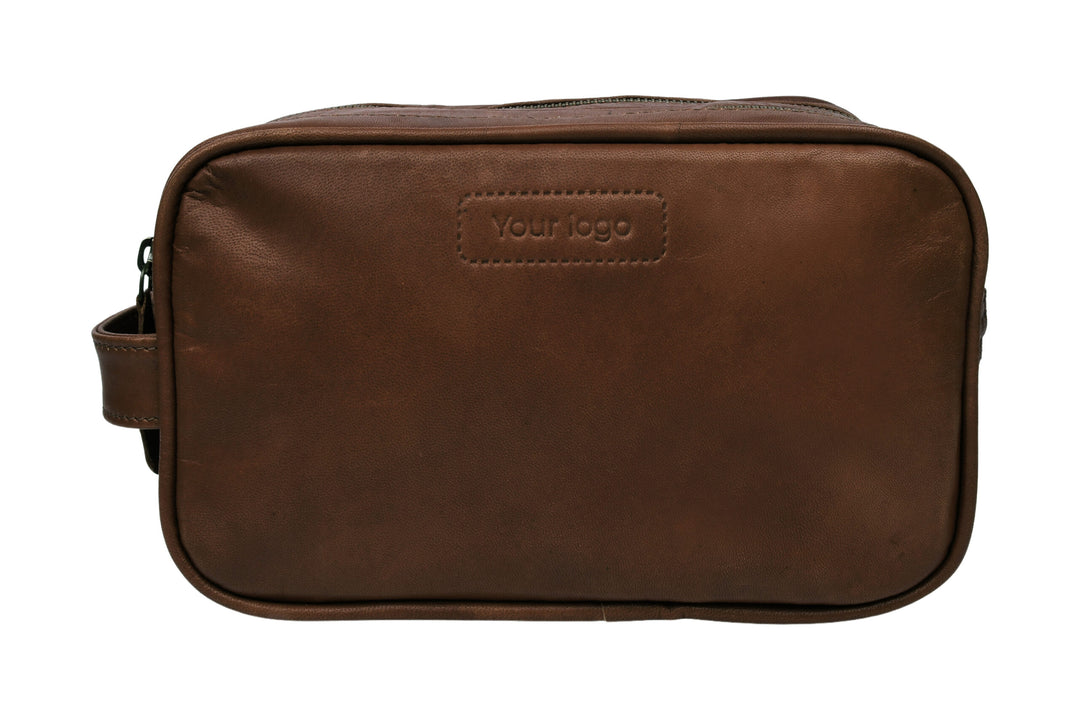 Toilettaske HB-1616 - Dark brown
