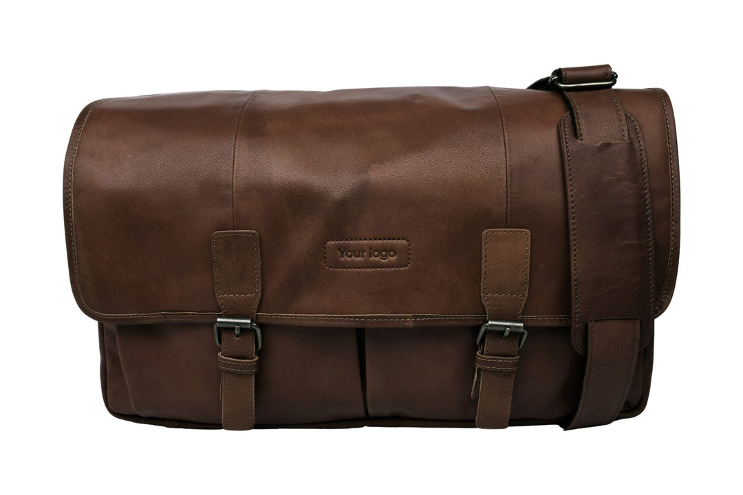 Weekend taske HB-2032 - Dark brown