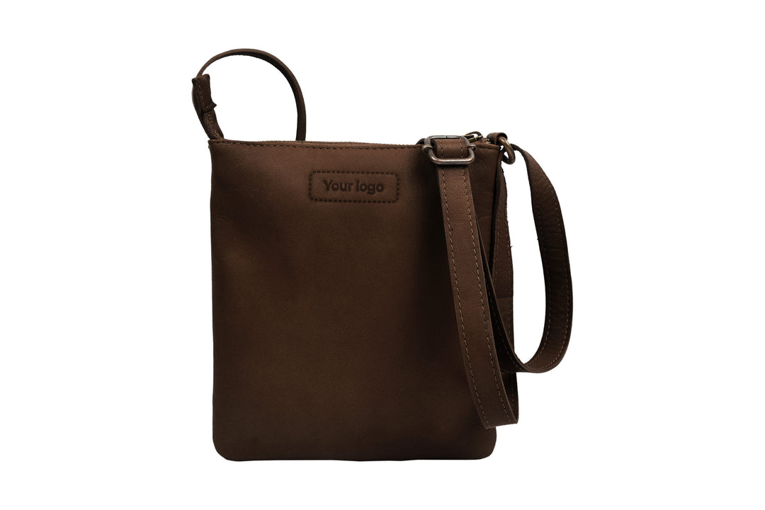Crossbody HB-2324 - Dark brown