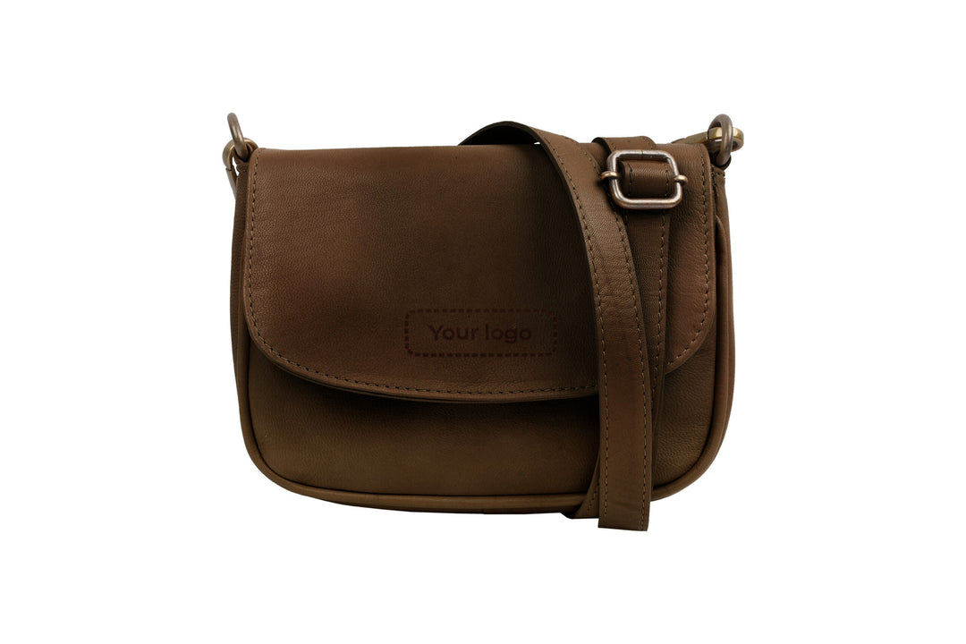 Crossbody HB-2328 - Dark brown