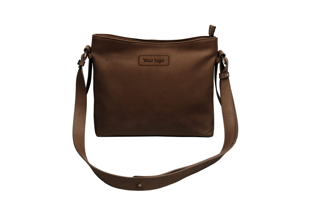 Crossbody HB-2340 - Dark brown
