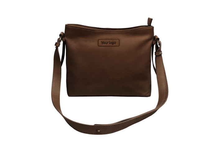 Crossbody HB-2340 - Dark brown