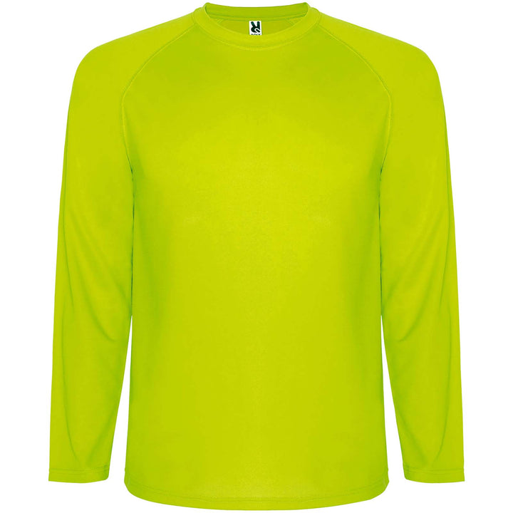 Montecarlo 150 g/m² langærmet sports t-shirt til børn