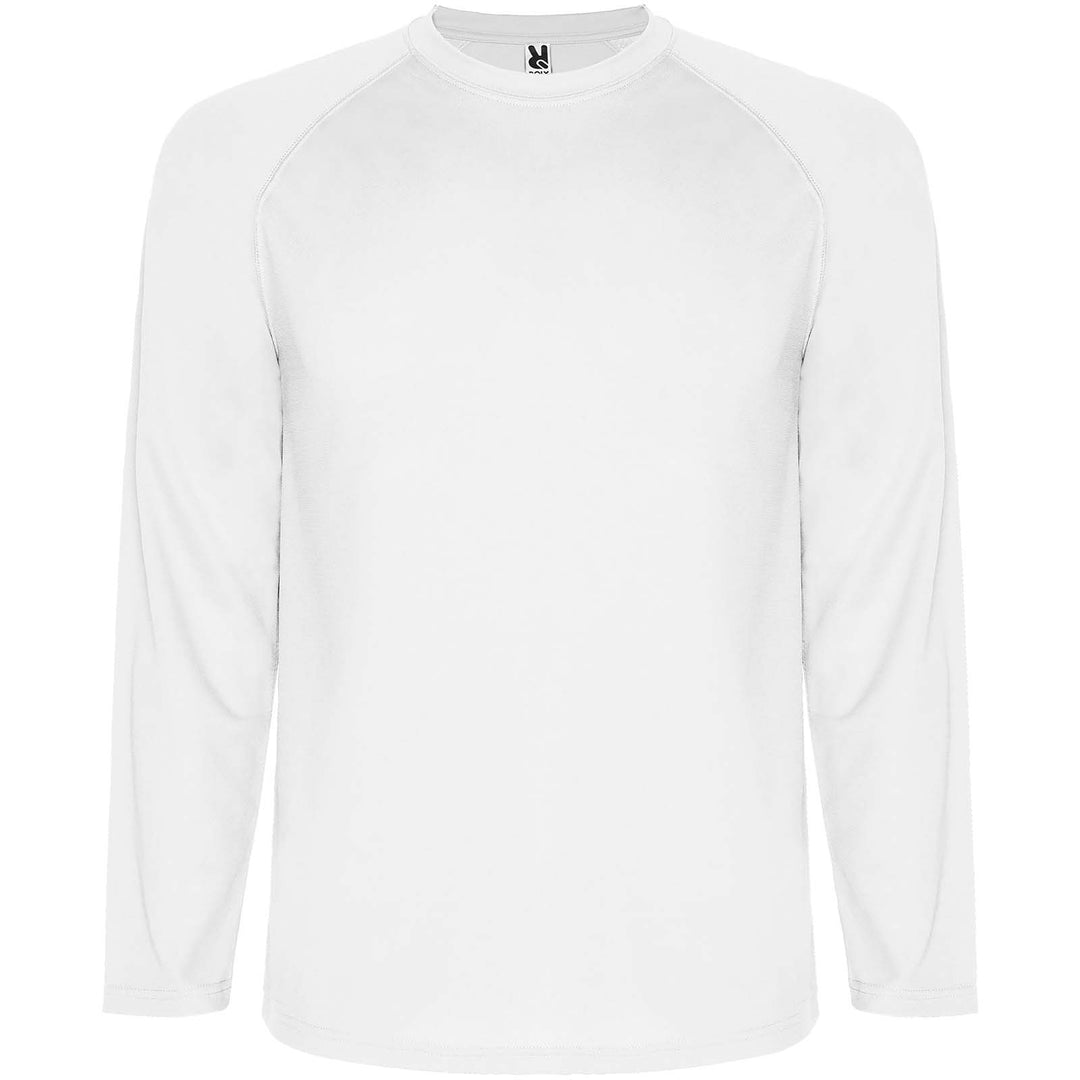 Montecarlo 150 g/m² langærmet sports t-shirt til børn
