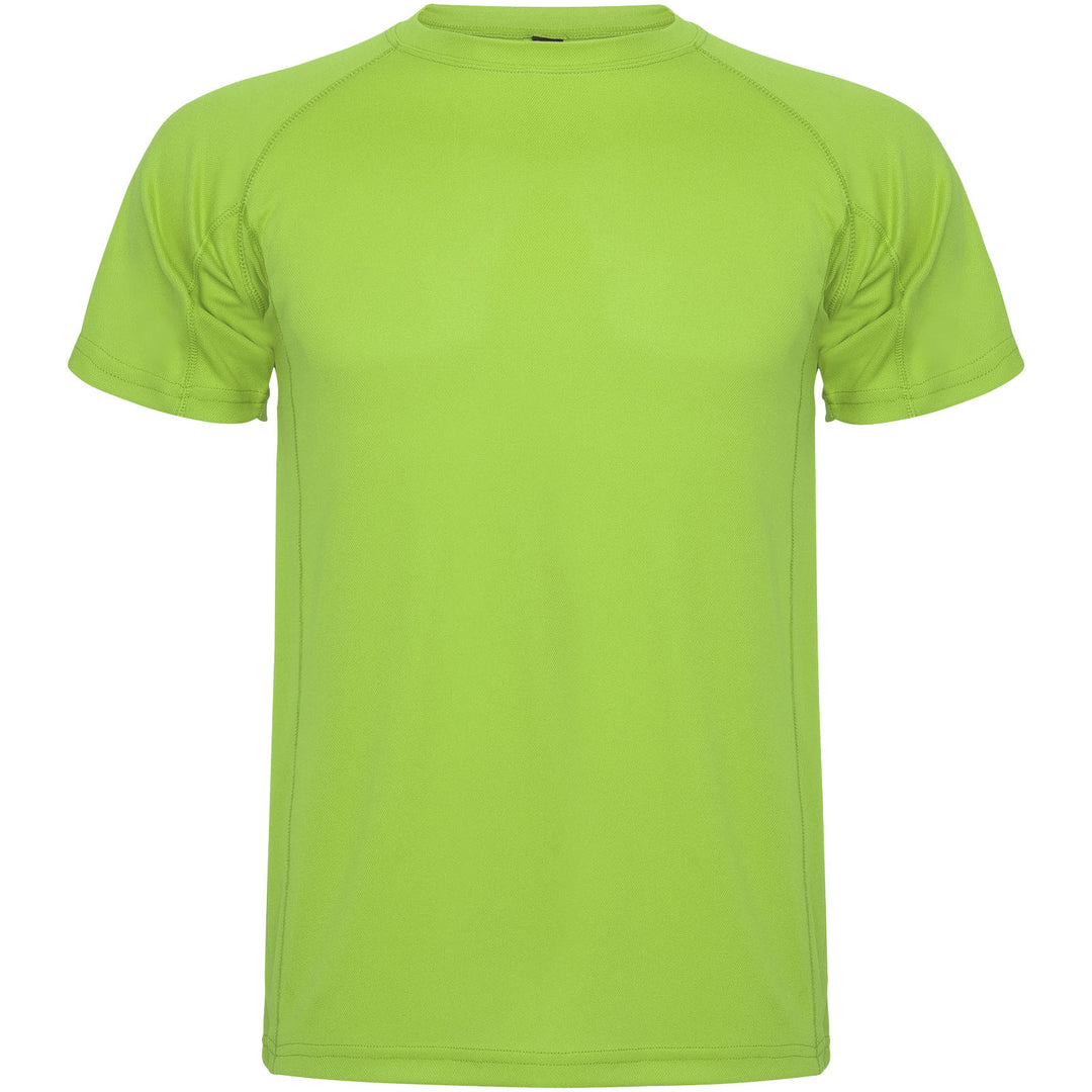 Montecarlo 150 g/m² kortærmet sports t-shirt til børn