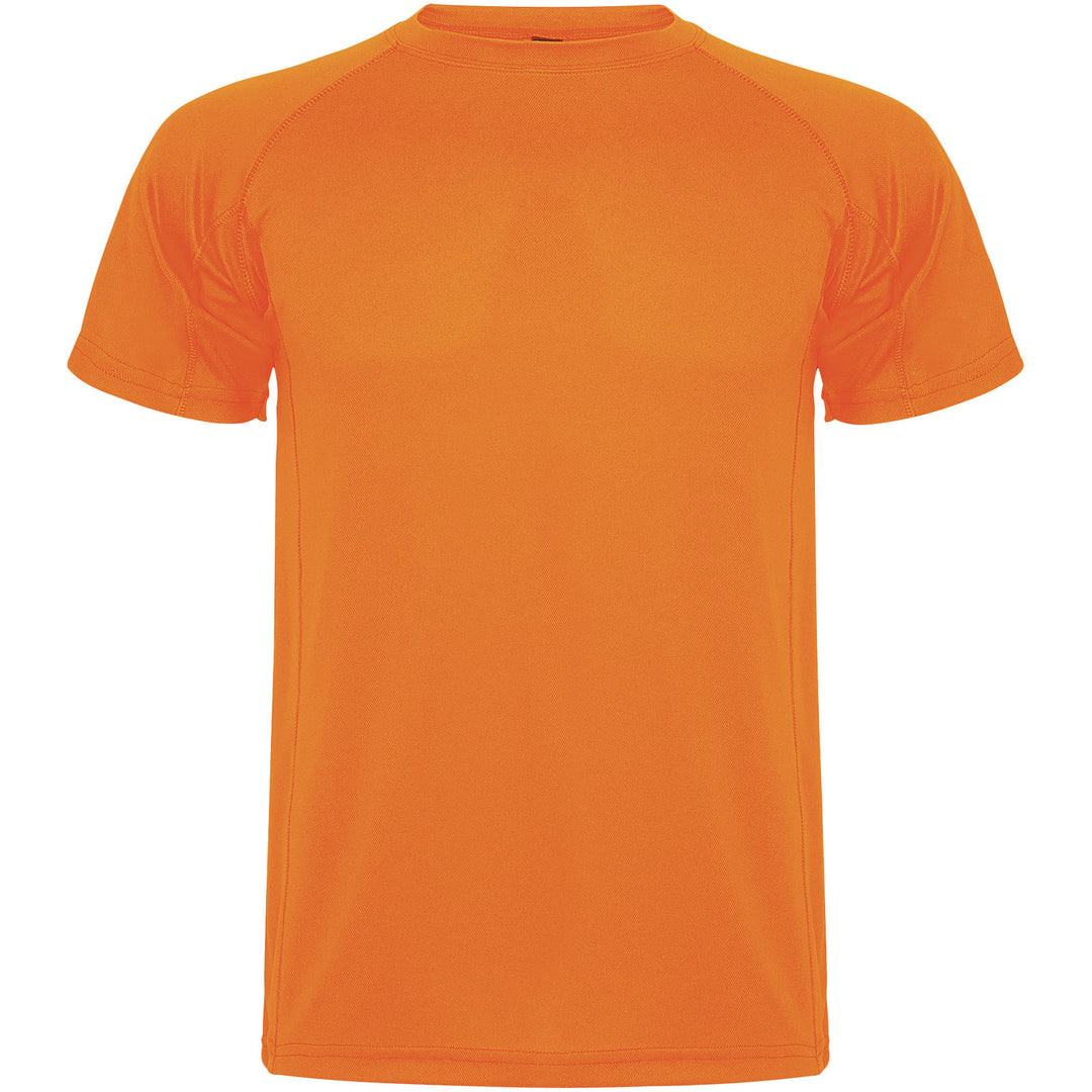 Montecarlo 150 g/m² kortærmet sports t-shirt til børn