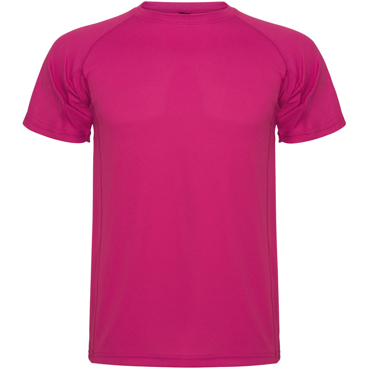 Montecarlo 150 g/m² kortærmet sports t-shirt til børn