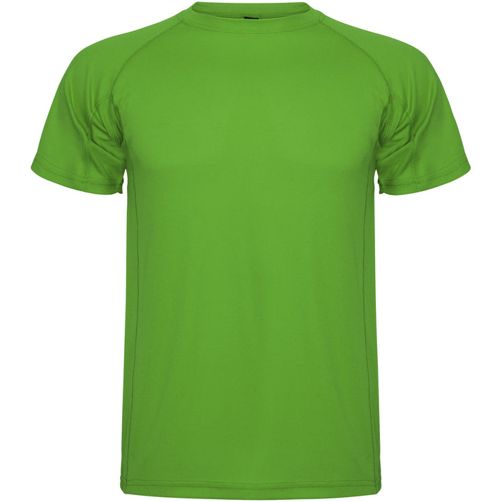 Montecarlo 150 g/m² kortærmet sports t-shirt til børn