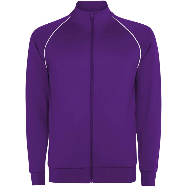 Valier sweatshirt til børn med gennemgående lynlås