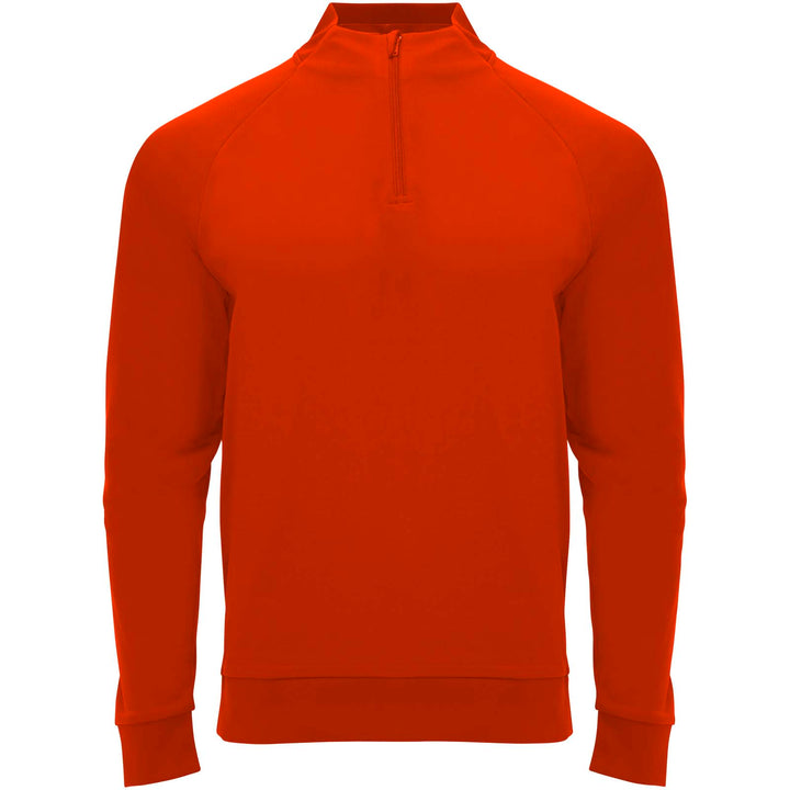 Epiro 200 g/m² langærmet sweatshirt med kvart lynlås til børn