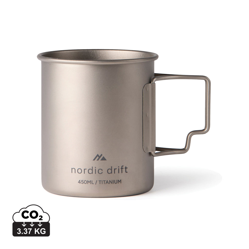 Nordic Drift Trail Ultra Light Titanium 450 ml krus
