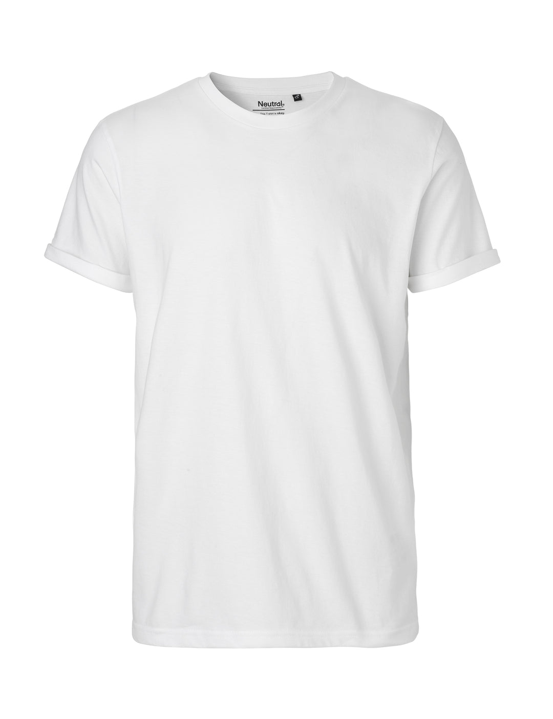 Mens Roll Up Sleeve T-shirt