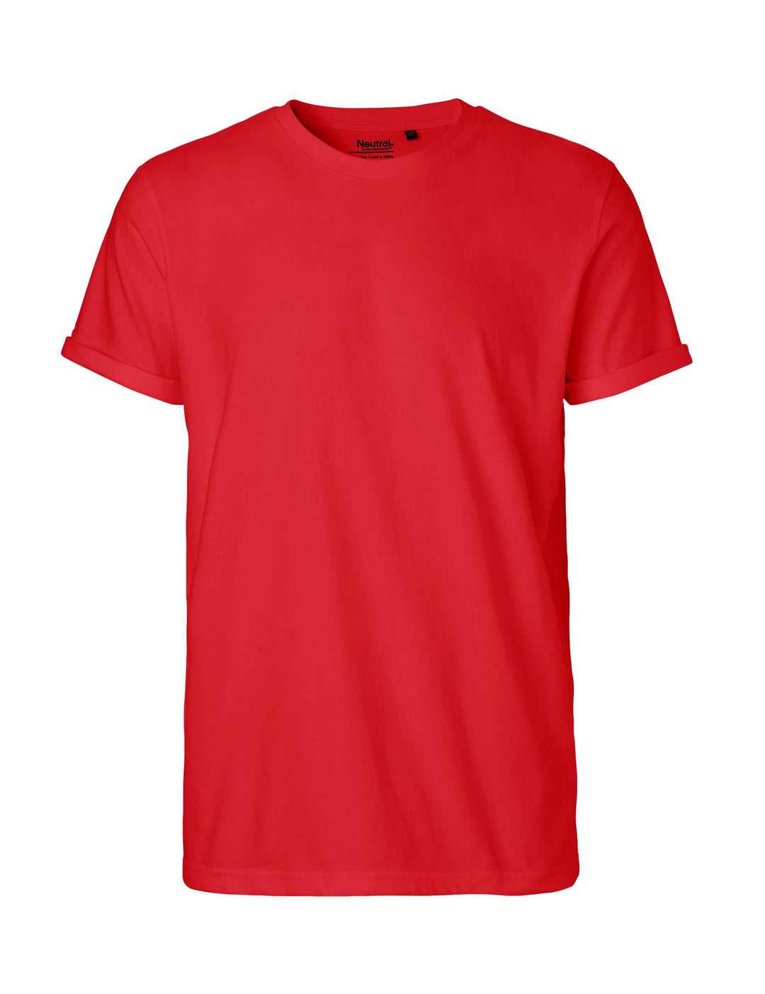 Mens Roll Up Sleeve T-shirt