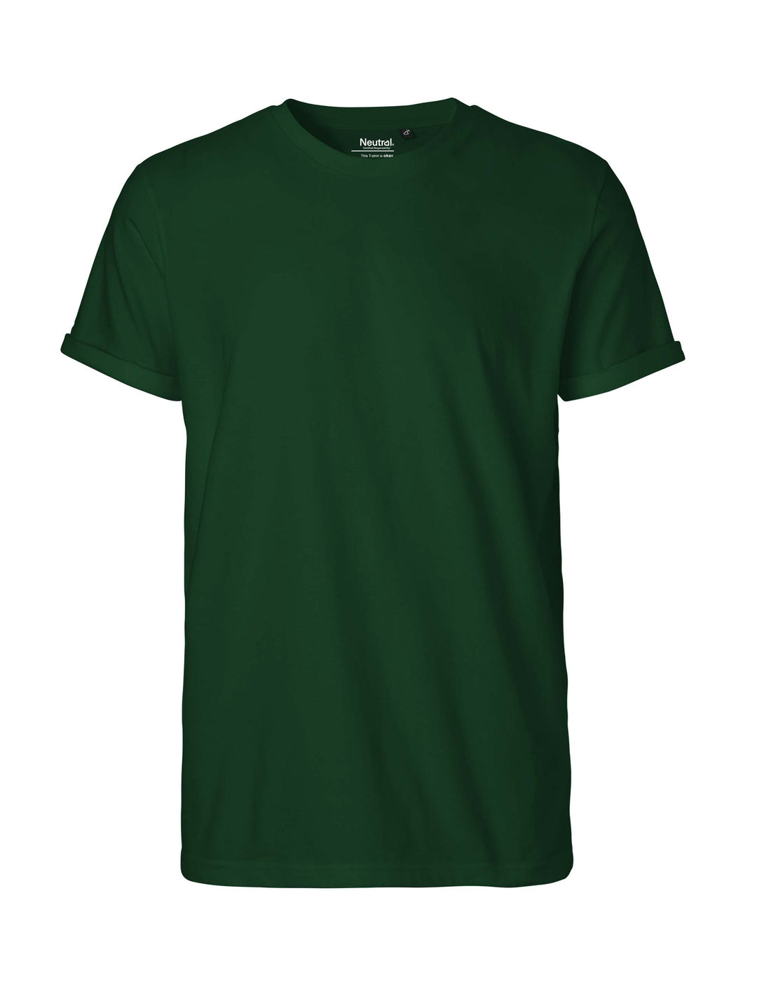 Mens Roll Up Sleeve T-shirt