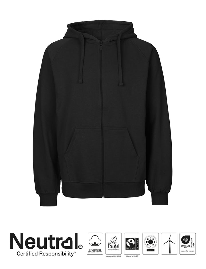 Mens Hoodie w. Zip