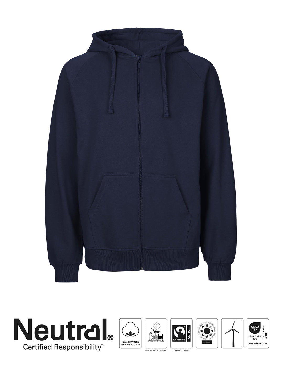 Mens Hoodie w. Zip