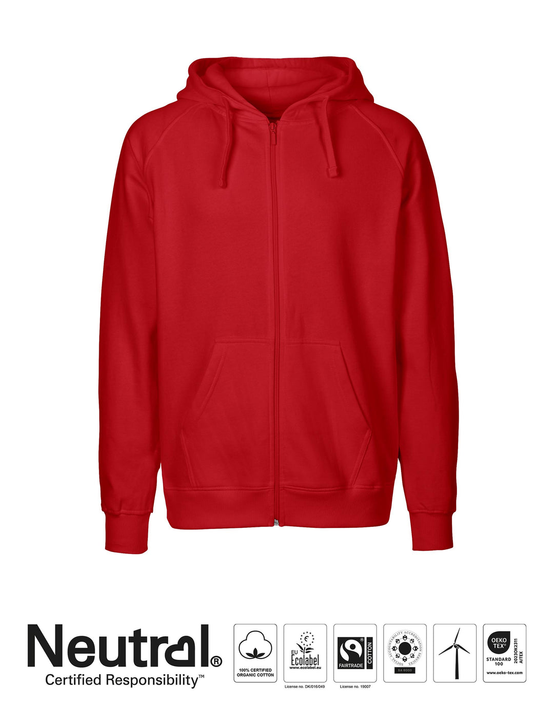 Mens Hoodie w. Zip