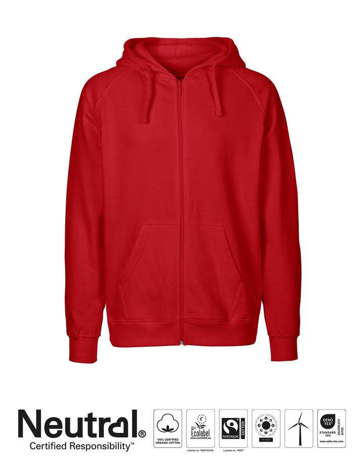 Mens Hoodie w. Zip