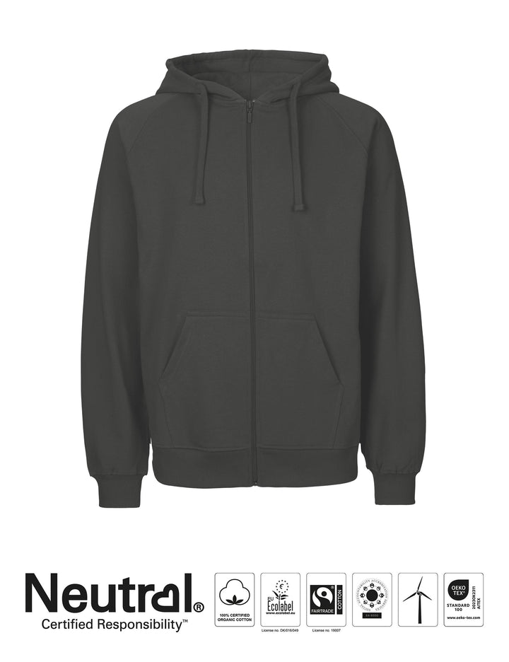 Mens Hoodie w. Zip