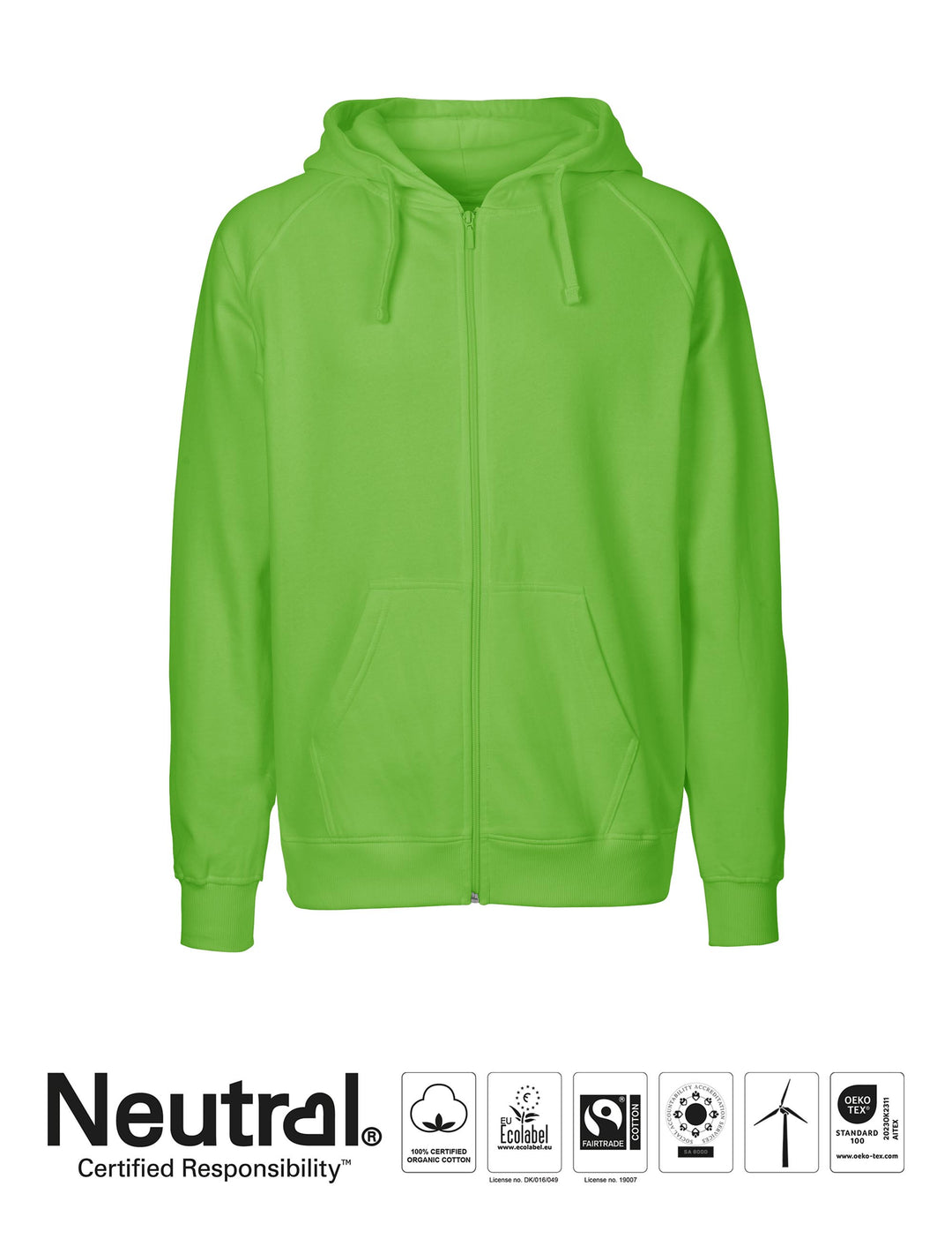 Mens Hoodie w. Zip