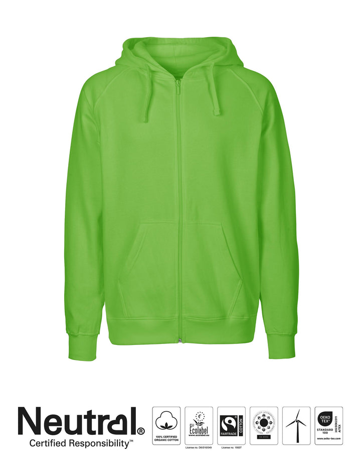 Mens Hoodie w. Zip