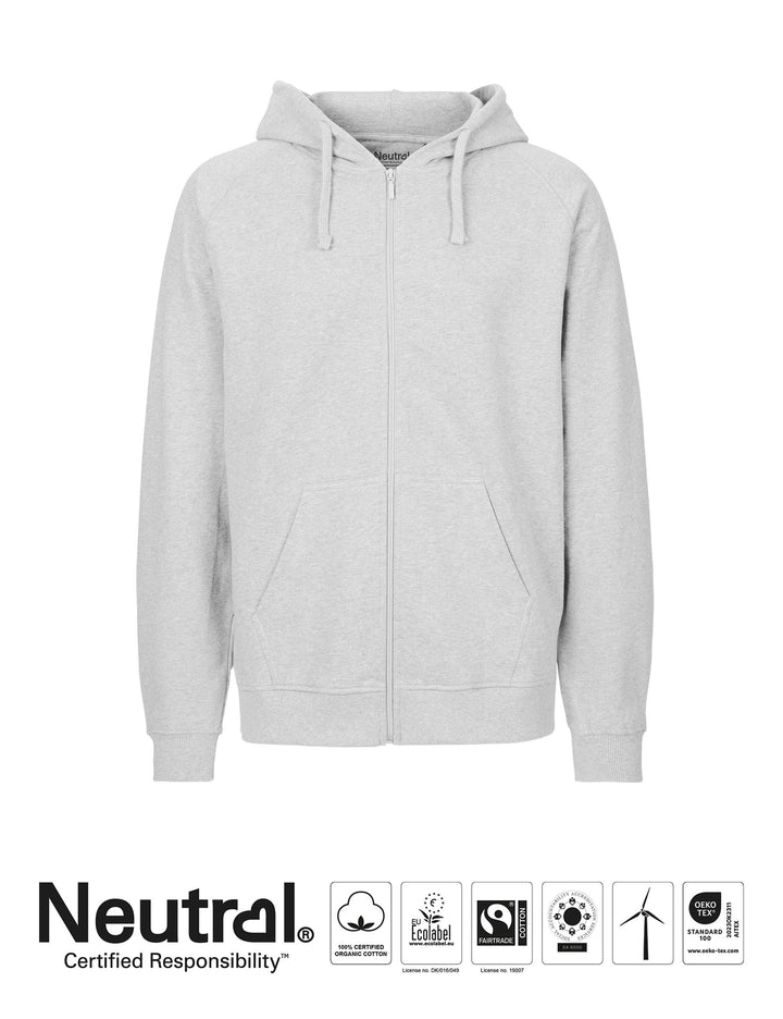 Mens Hoodie w. Zip