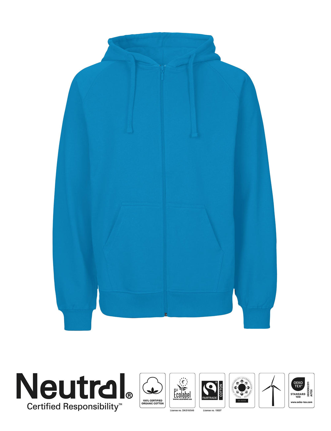 Mens Hoodie w. Zip
