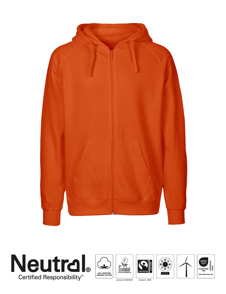 Mens Hoodie w. Zip