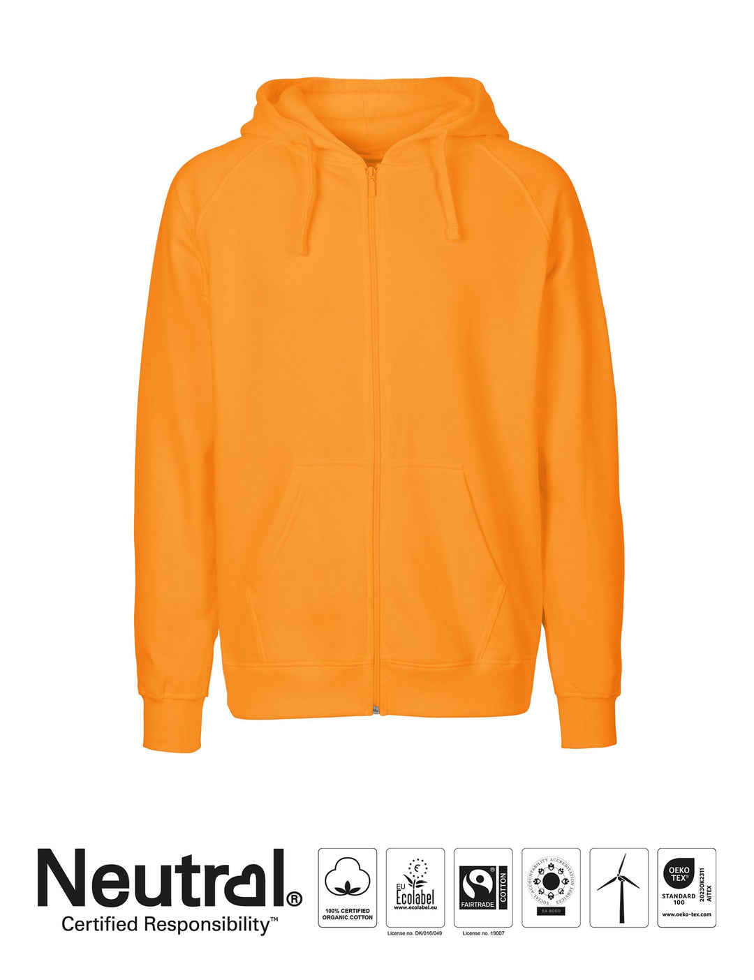 Mens Hoodie w. Zip