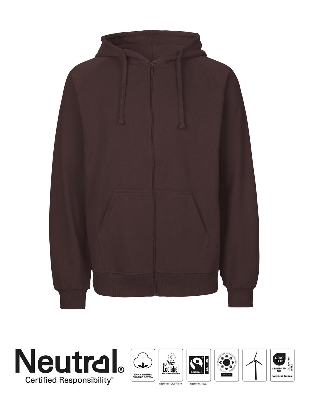 Mens Hoodie w. Zip