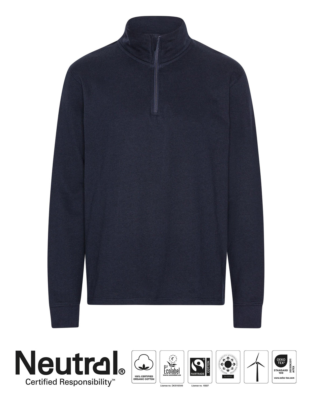 Unisex Quarter Zip Sweatshirt