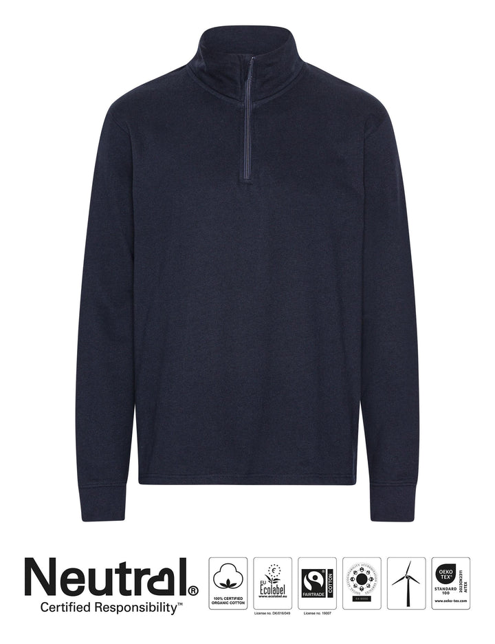 Unisex Quarter Zip Sweatshirt