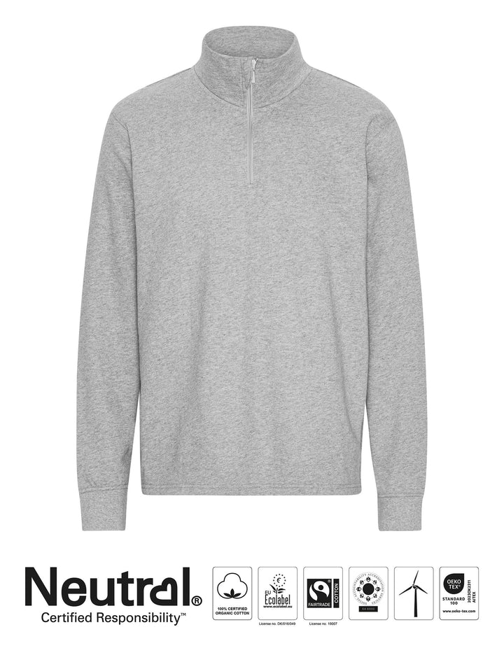 Unisex Quarter Zip Sweatshirt