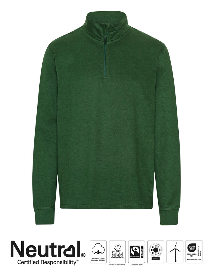 Unisex Quarter Zip Sweatshirt