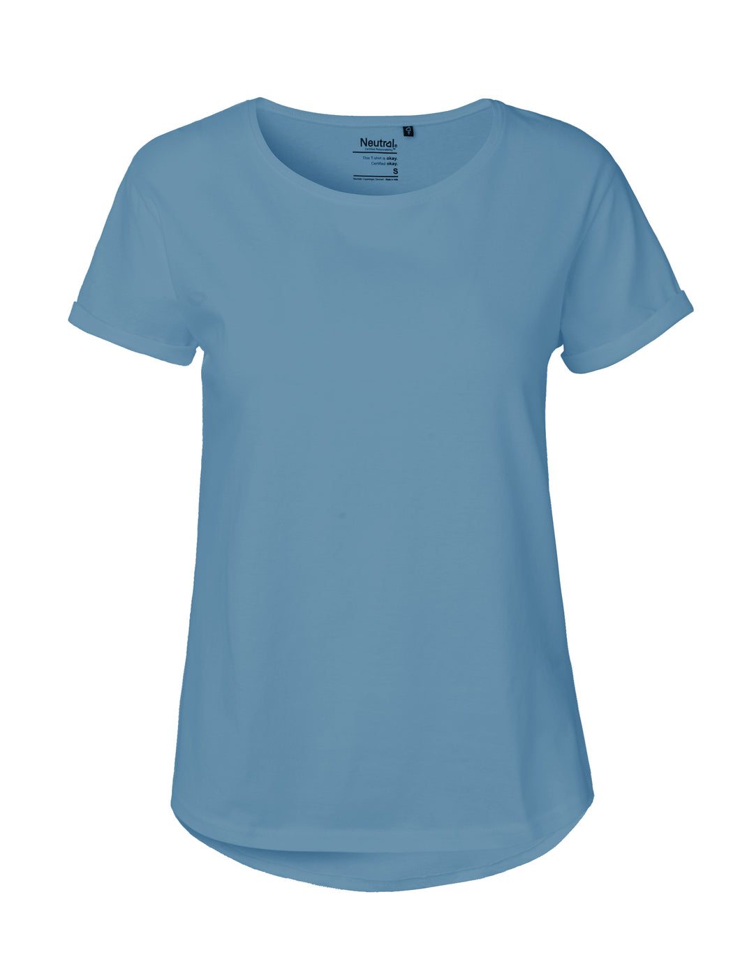 Ladies Roll Up Sleeve T-shirt