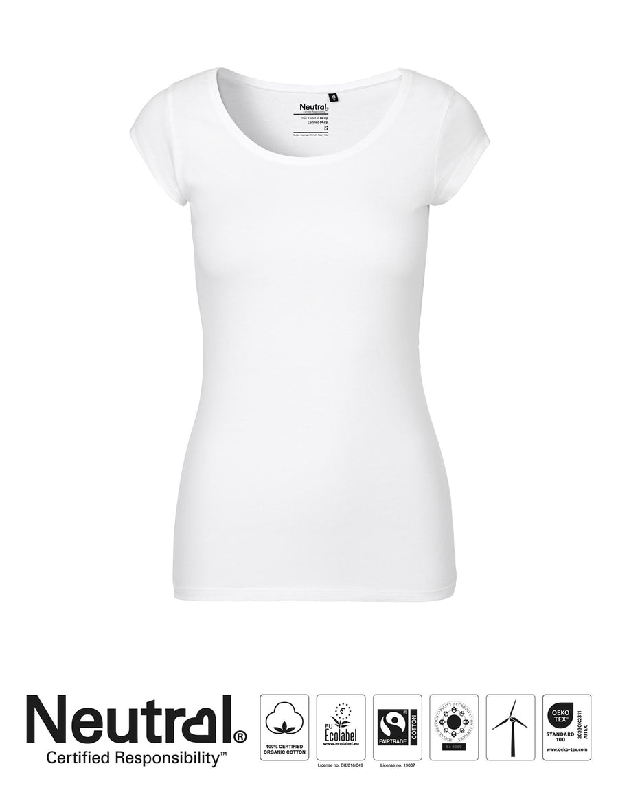 Ladies Round neck Short Sleeve Tee