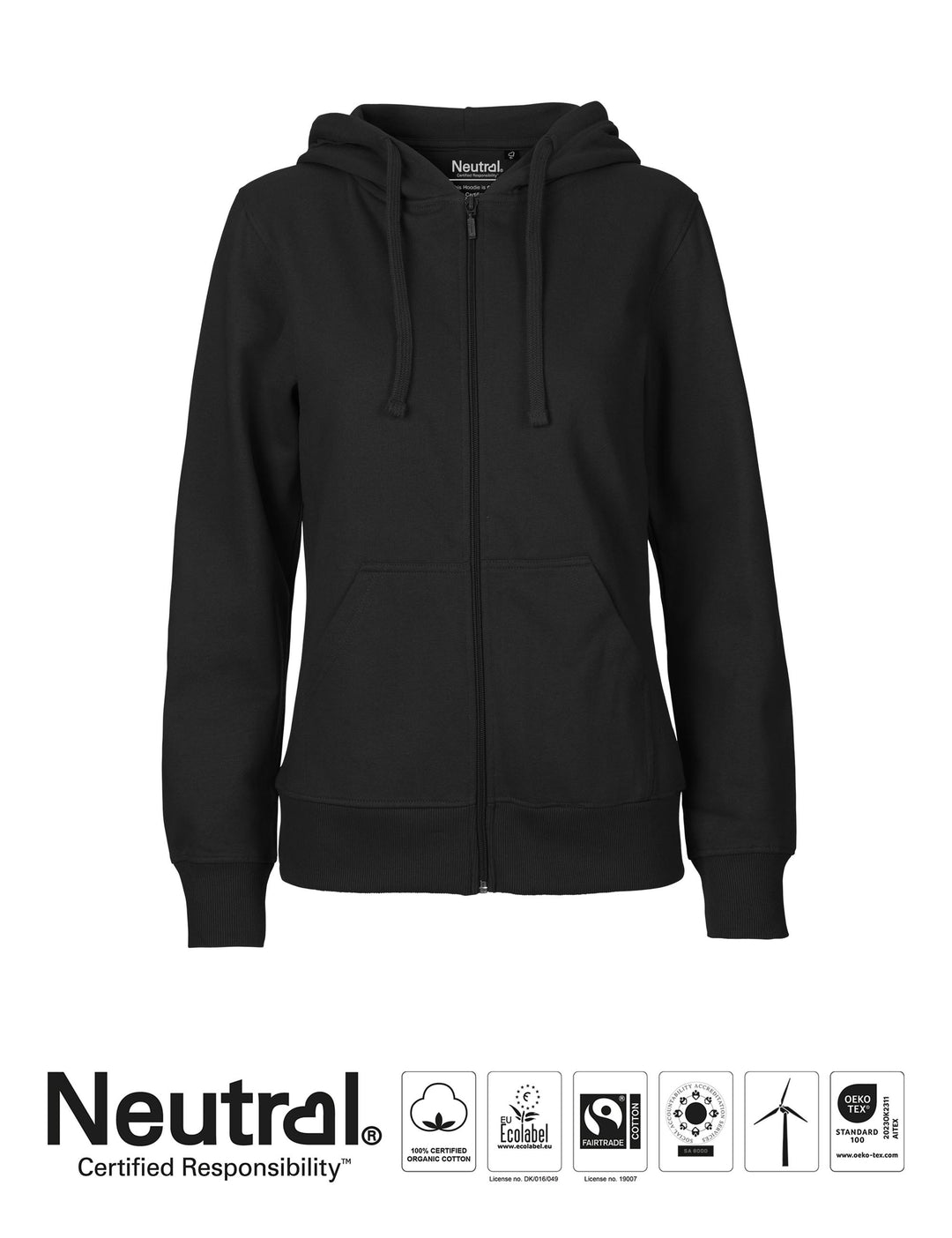 Ladies Hoodie w. Zip